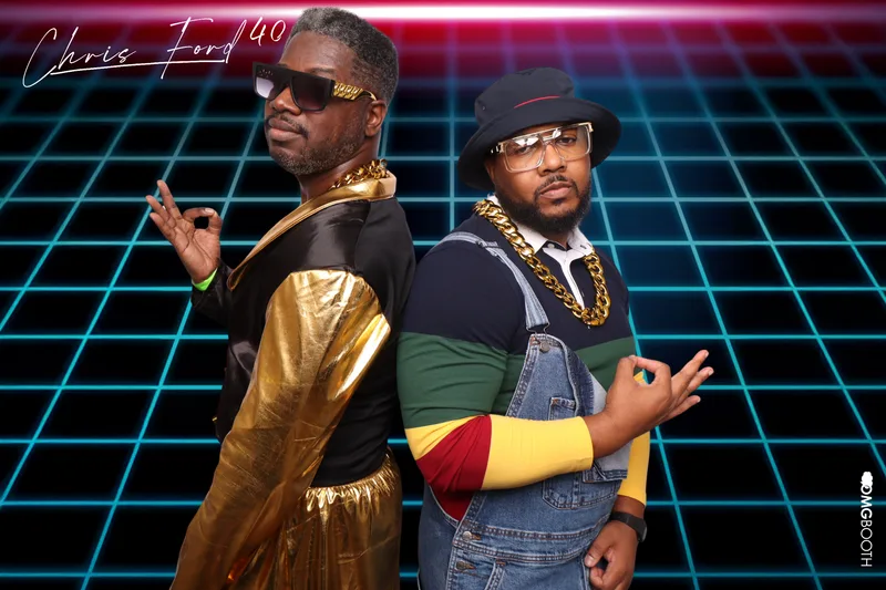 Chris Ford’s 40th · ’80s Green Screen